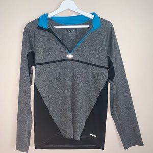 Champion Duo Dry+ grey workout long sleeve